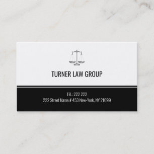 Professional Attorney Business Card