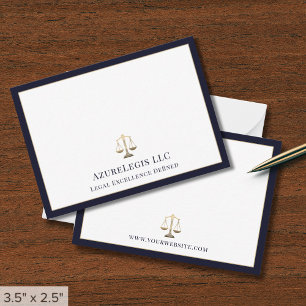 Professional Attorney Lawyer Legal Services Card
