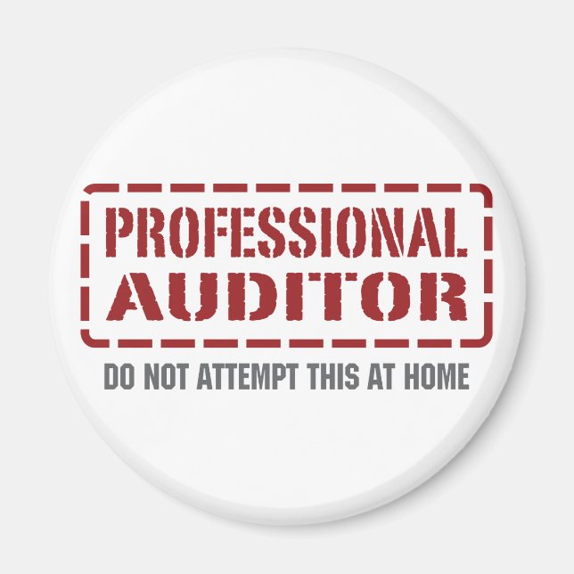 Professional Auditor Magnet (Front)