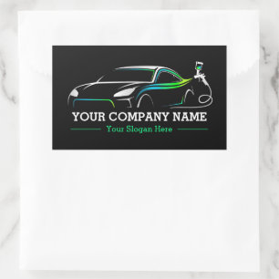 Professional Auto Body Paint Shop Automotive Label