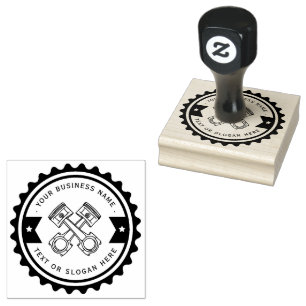Professional  Auto mechanic Rubber Stamp