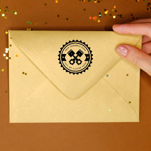 Professional Auto mechanic Rubber Stamp