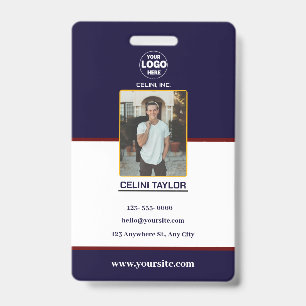 Professional Badge: Customise with Your Photo ID Badge