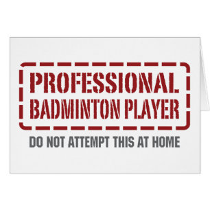 Professional Badminton Player