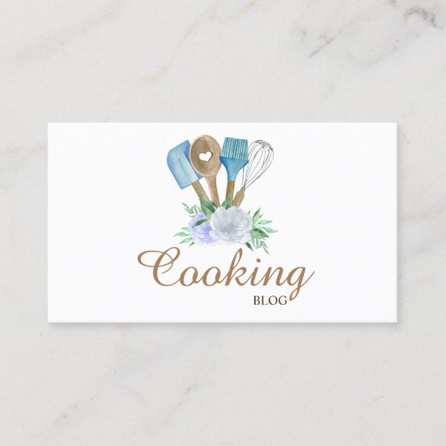 Professional,Bakery Hand Tools,Flower,Cooking  Business Card (Front)