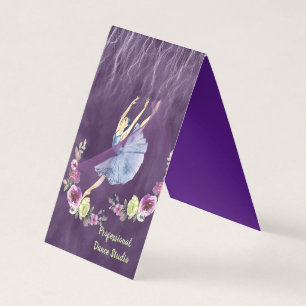 Professional Ballet Dance Business Card