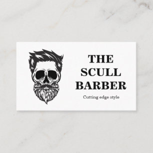 professional barber shop business cards