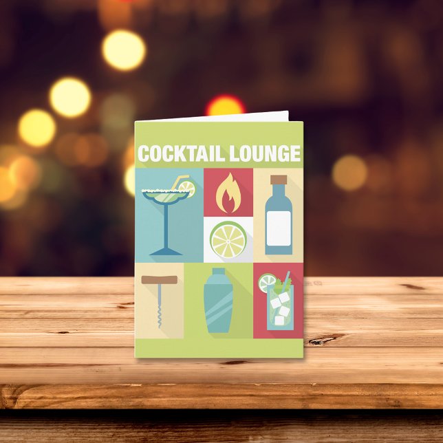 Professional Bartender Iconic Designed Card (Creator Uploaded)