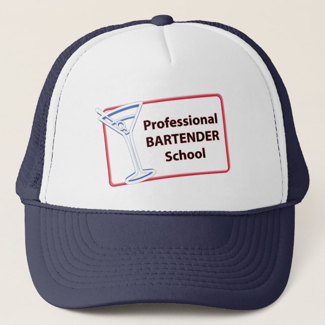Professional Bartending School Michigan Cap (Front)