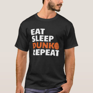 Professional Basketball Basketball Coach Eat Slee T-Shirt