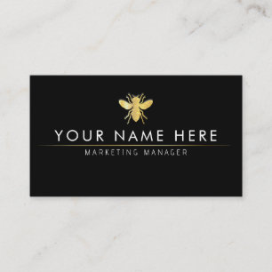 professional Bee BeeKeeper Honey Business Card