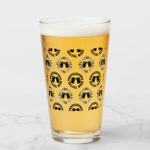 Professional beer taster glass