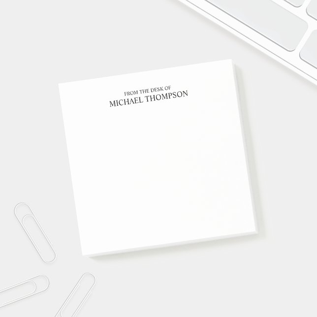 Professional Black and White Post-it Notes (Creator Uploaded)