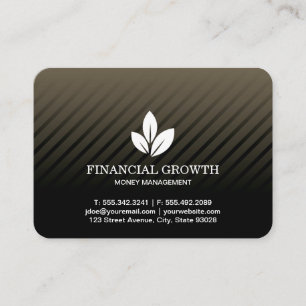 Professional Black Modern Business Card