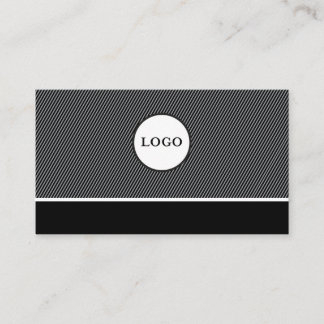 Professional Black Modern Business Card