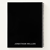 Professional Black Personalised Name for Lefties