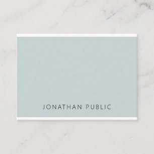 Professional Blue Green Template Modern Elegant Business Card