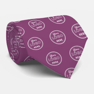 Professional Branding Minimalist Berry Promo Logo Tie