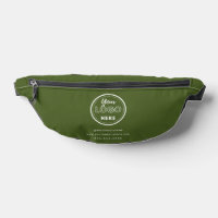 Professional Branding Minimalist Logo Moss Green