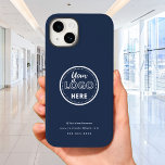 Professional Branding Minimalist Navy Blue Logo Case-Mate iPhone 14 Case<br><div class="desc">Professional Branding Minimalist Navy Blue Logo

Promote your brand in a subtle yet impactful way with a minimalist logo phone case. Fits various iPhone models (specify models in variations). Custom logo adds a professional touch!</div>