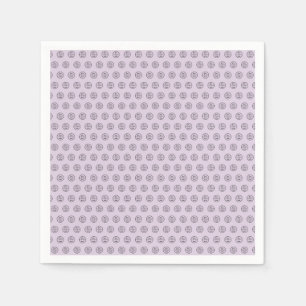 Professional Branding Minimalist Promo Logo Purple Napkin