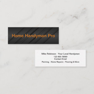 Professional Budget Handyman Business Cards