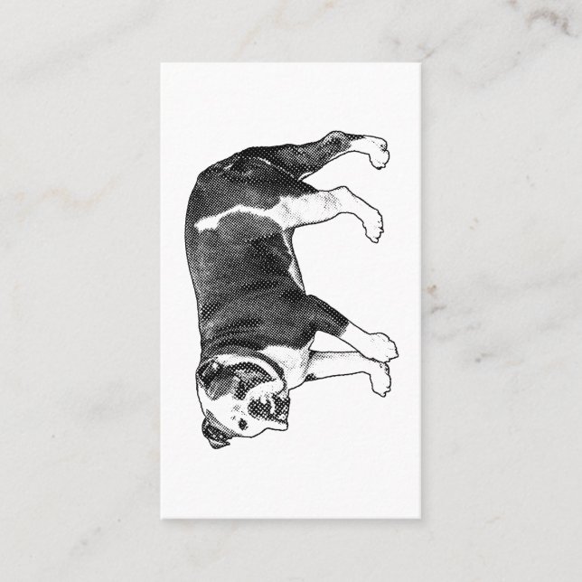 Professional Bulldog, Manga Dot Card (Front)