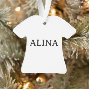 Professional Business Acrylic Shirt Ornament