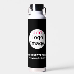 Professional Business Brand Custom Black Water Bottle