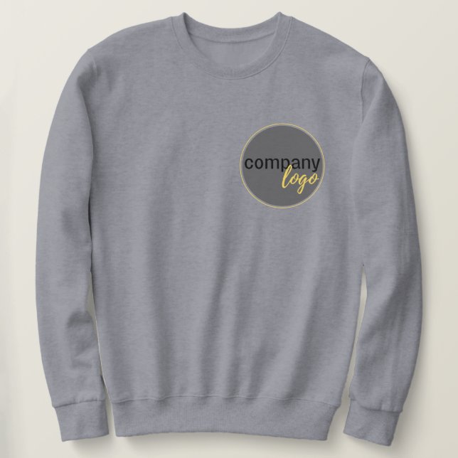 PROFESSIONAL BUSINESS BRANDED UNIFORM CUSTOM LOGO  SWEATSHIRT (Design Front)