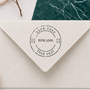 Professional Business Branding Custom Rubber Stamp
