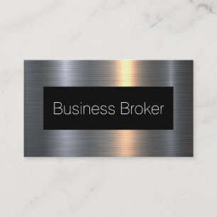 Professional Business Broker Card