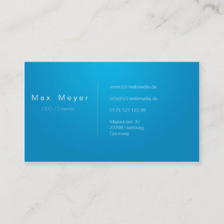 Professional Business Business Business Business C Card
