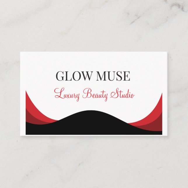 Professional Business Card (Front)