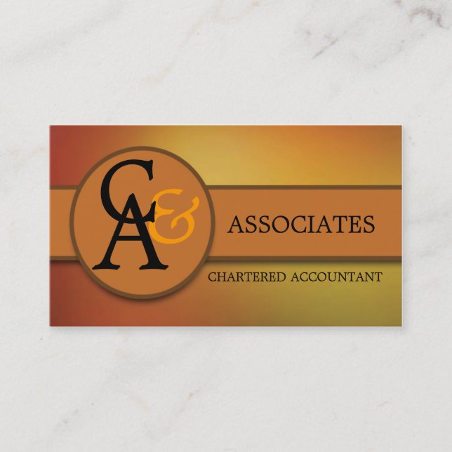 Professional Business Card (Front)