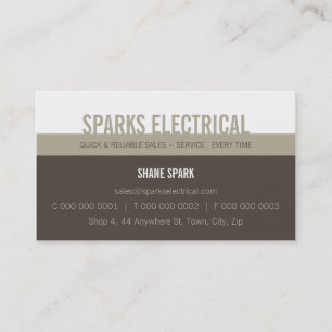PROFESSIONAL BUSINESS CARD :: bold block2 11L