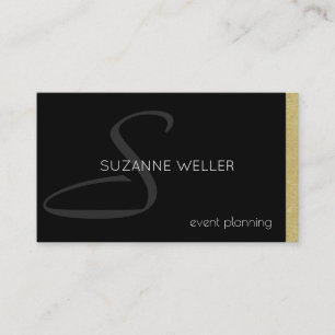 professional business card for event planners