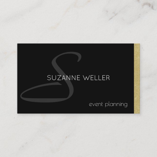 professional business card for event planners (Front)
