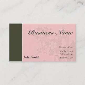 Professional Business Card [pink/brown]