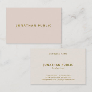 Professional Business Cards Elegant Template