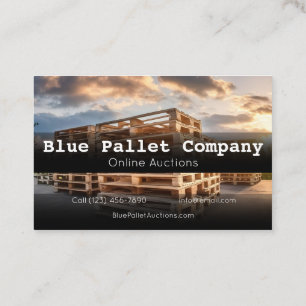 Professional Business Cards for Pallet and Online