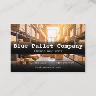 Professional Business Cards for Pallet and Online 