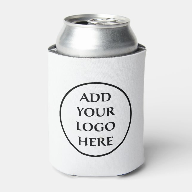 Professional Business Company Corporate Logo Here Can Cooler (Can Front)