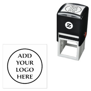 Professional Business Company Corporate Logo Here Self-inking Stamp