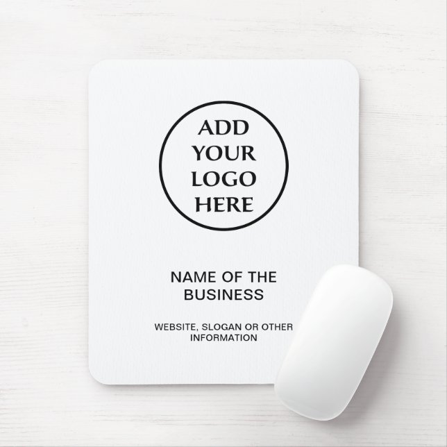 Professional Business Company Corporate Your Logo Mouse Pad (With Mouse)