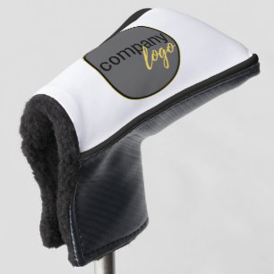 PROFESSIONAL BUSINESS COMPANY LOGO CIRCLE WHITE GOLF HEAD COVER