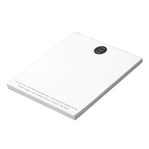 Professional Business Company Logo Minimalist Notepad