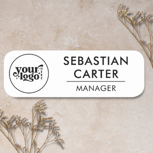 Professional Business Logo – Magnetic Staff  Name Tag