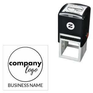 PROFESSIONAL BUSINESS LOGO NAME BRAND PROMOTIONAL SELF-INKING STAMP