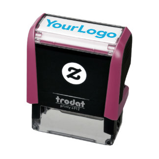 Professional Business Logo Promotional Product Self-inking Stamp